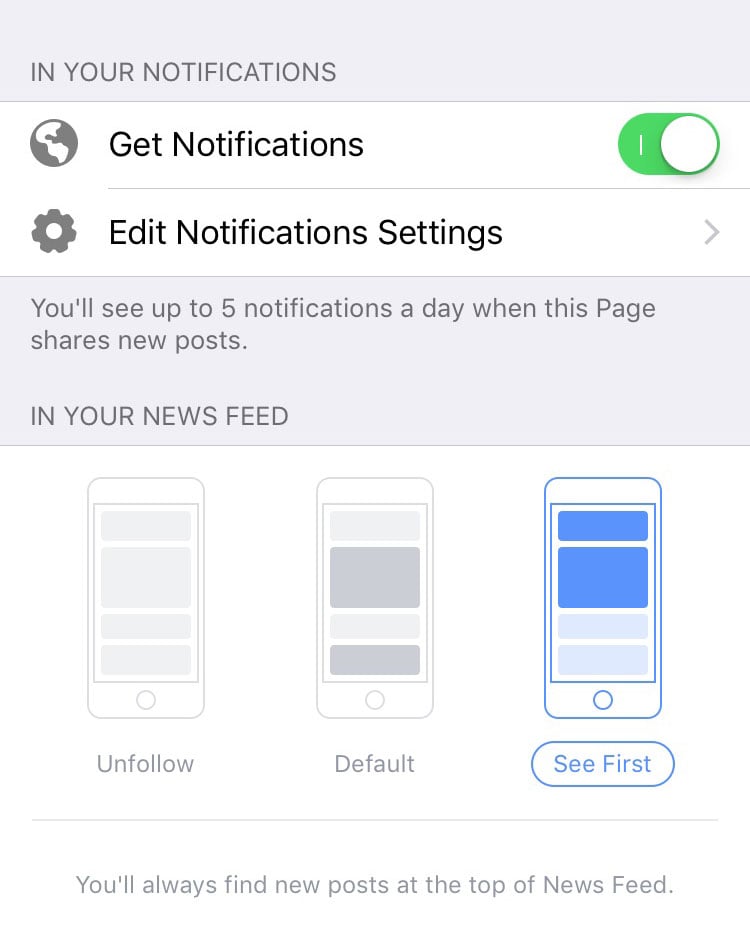 How to get station notifications on the mobile Facebook app